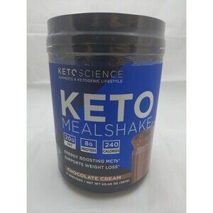 Keto Meal Shake Chocolate Cream 20.49 Oz By Keto Science